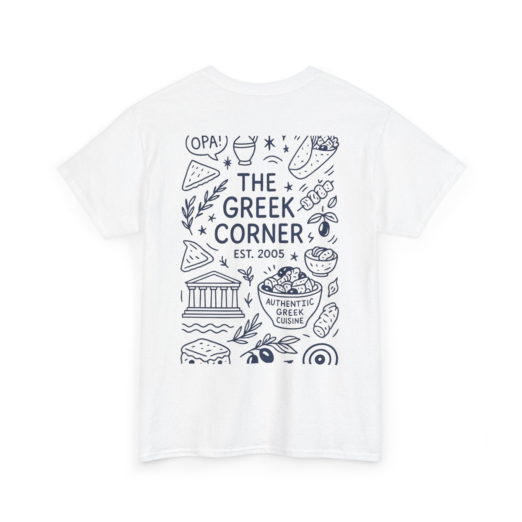 Greek Corner Restaurant Orlando Florida Unisex Tee