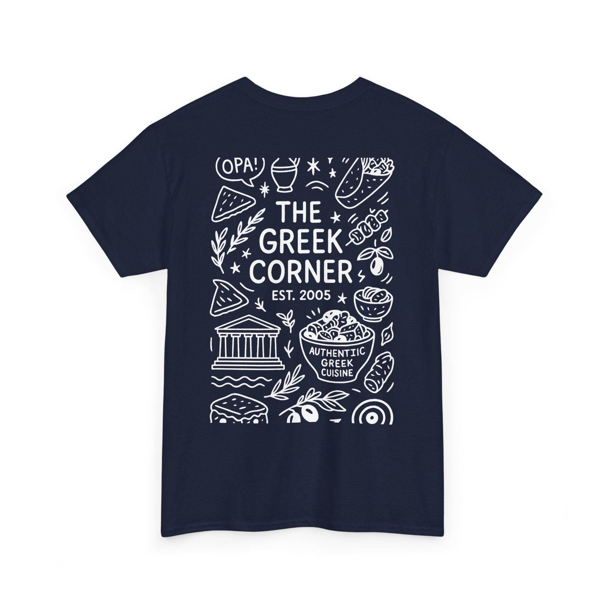 Greek Corner Restaurant Orlando Florida Unisex Tee