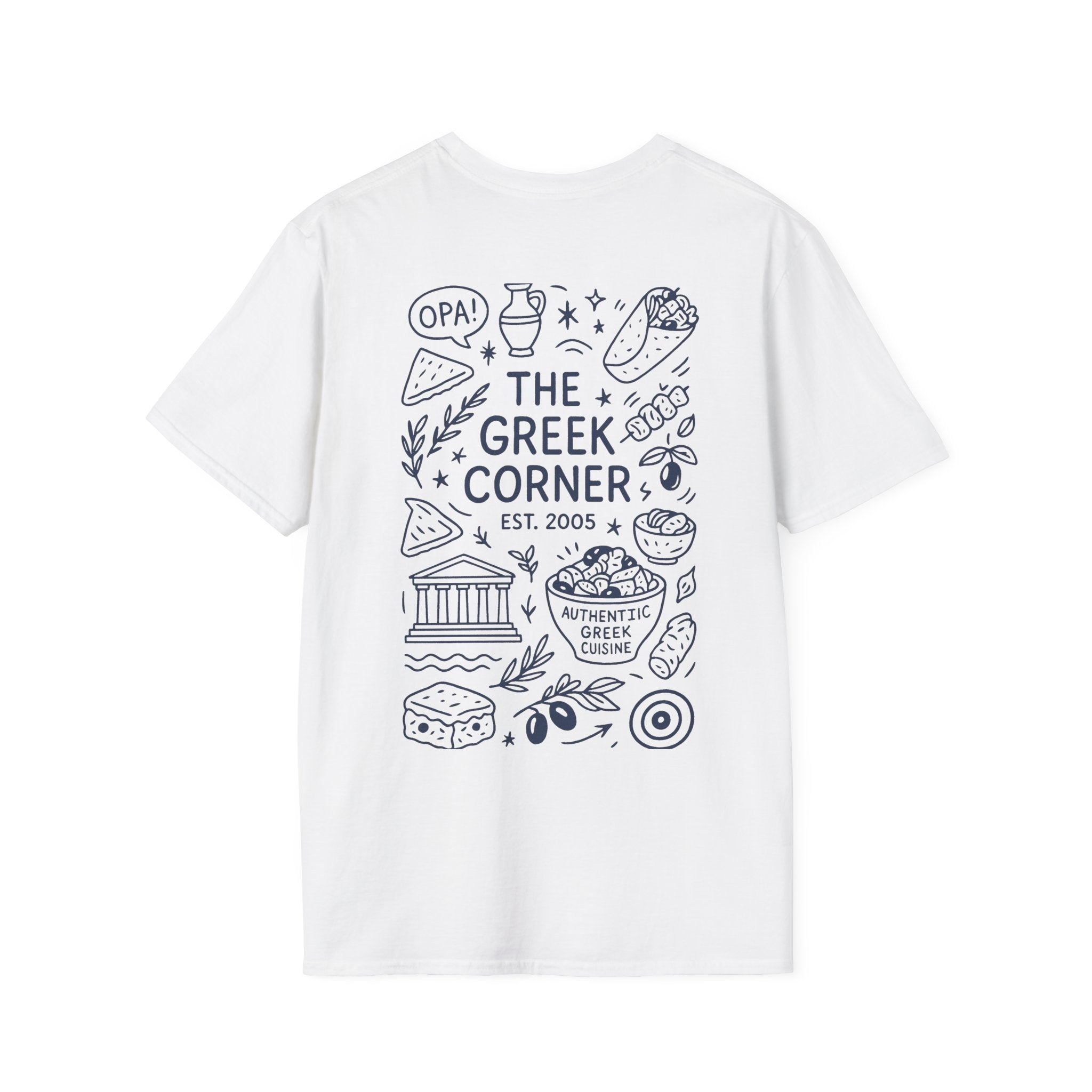 Greek Corner Orlando Doodle T-Shirt