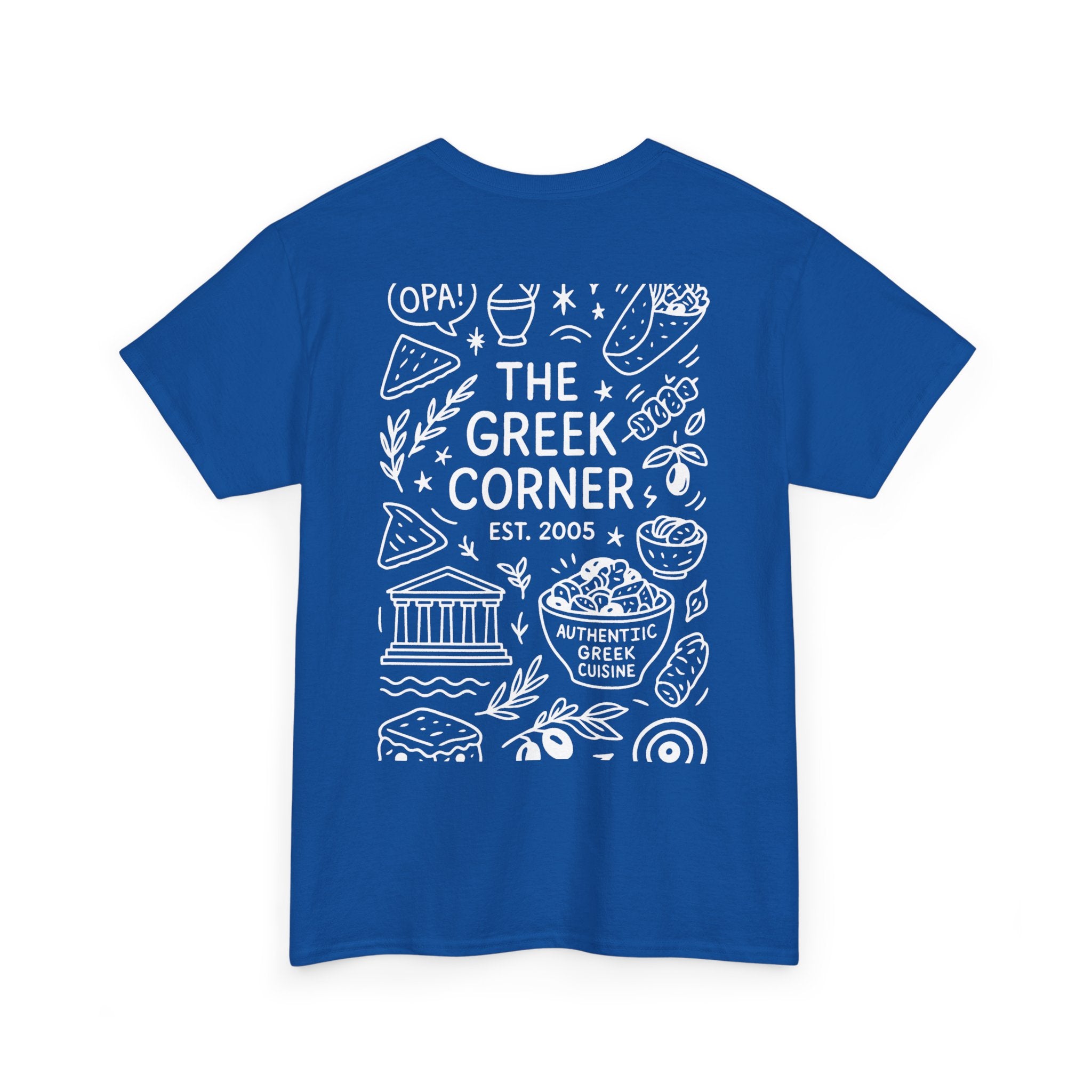Greek Corner Restaurant Orlando Florida Unisex Tee