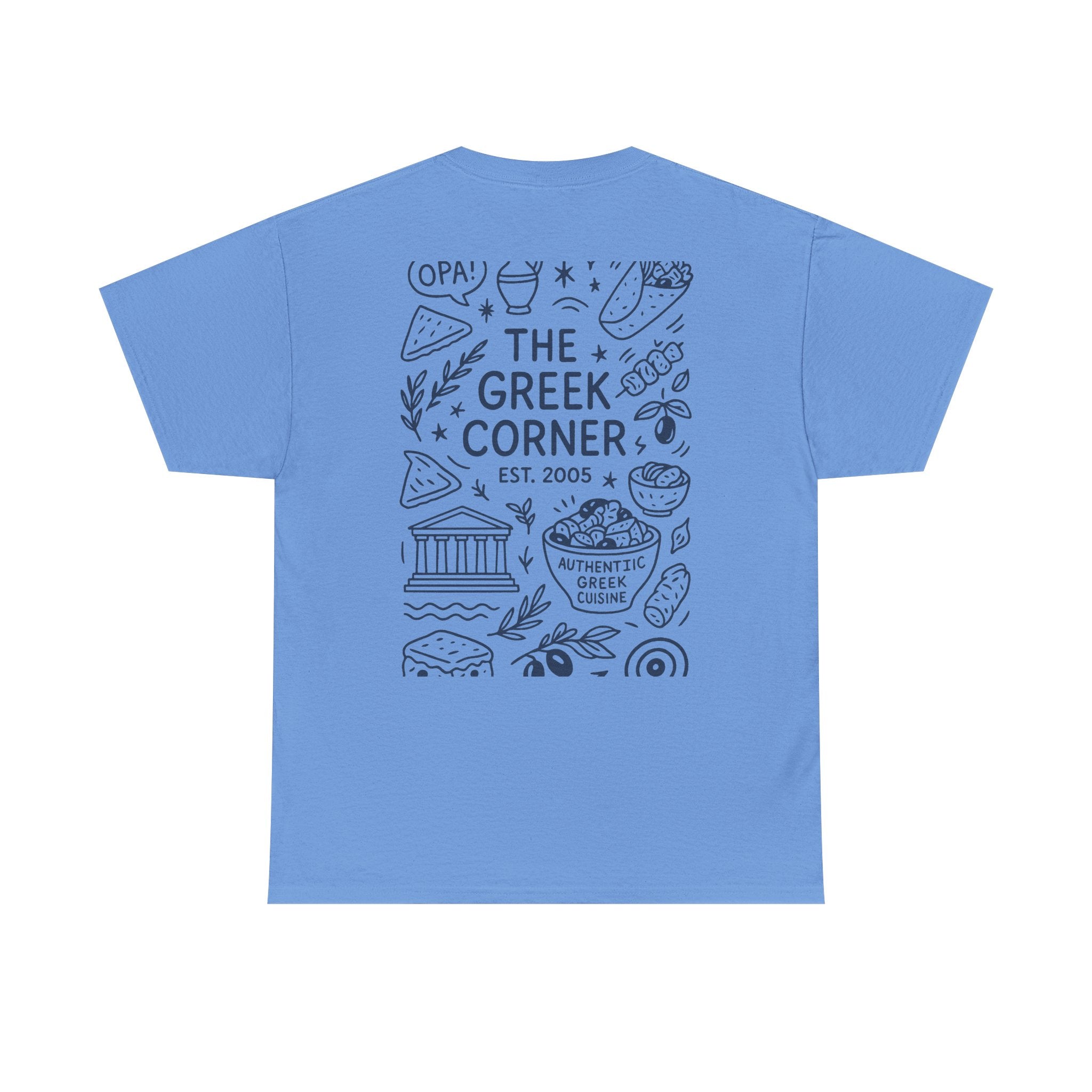 Greek Corner Restaurant Orlando Florida Unisex Tee