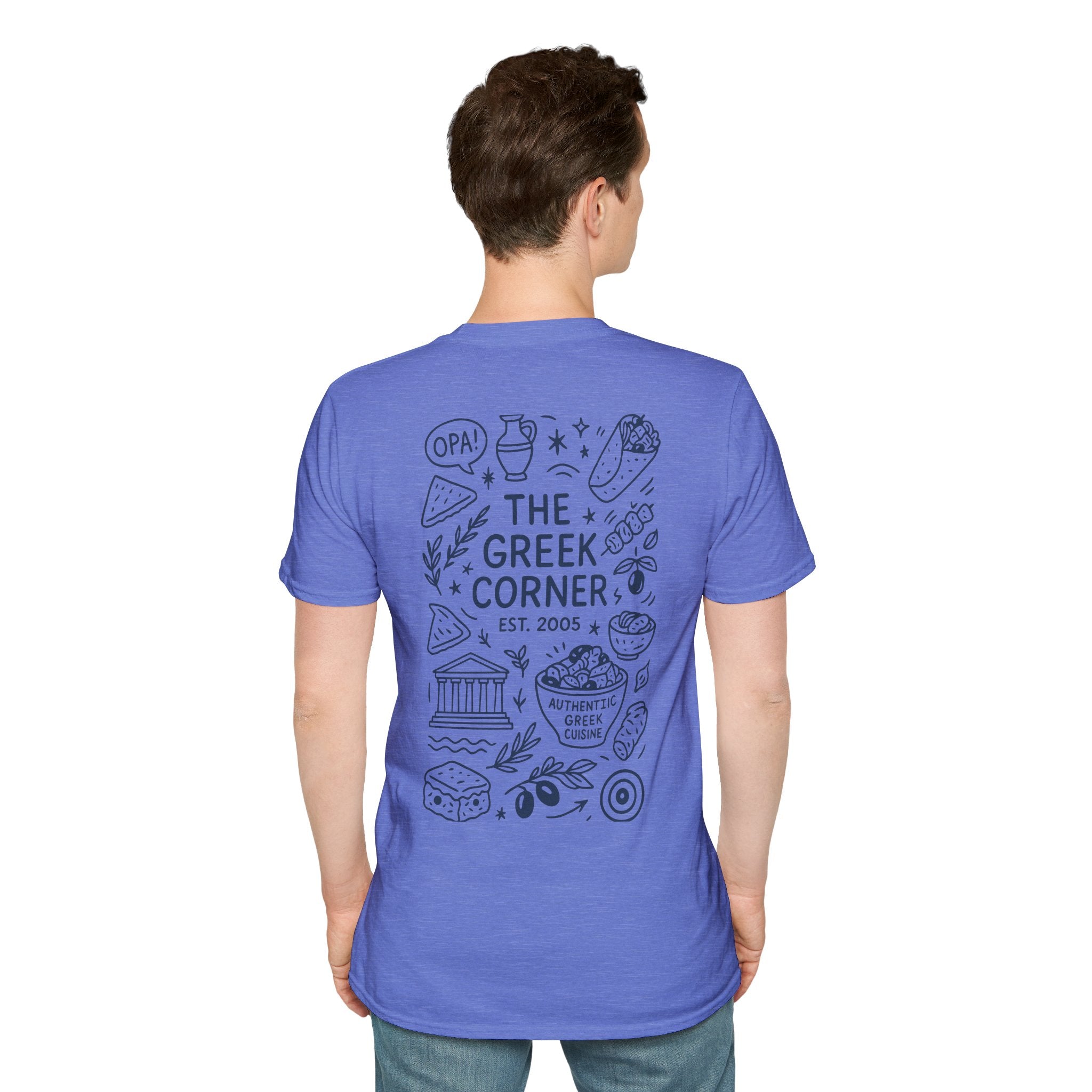 Greek Corner Orlando Doodle T-Shirt