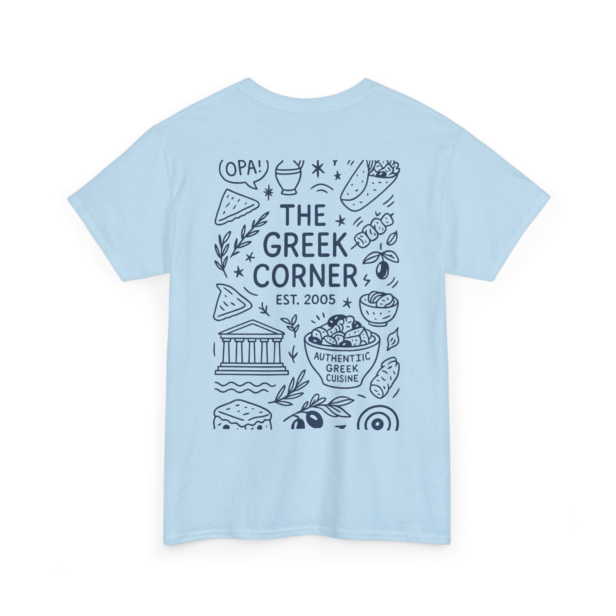 Greek Corner Restaurant Orlando Florida Unisex Tee