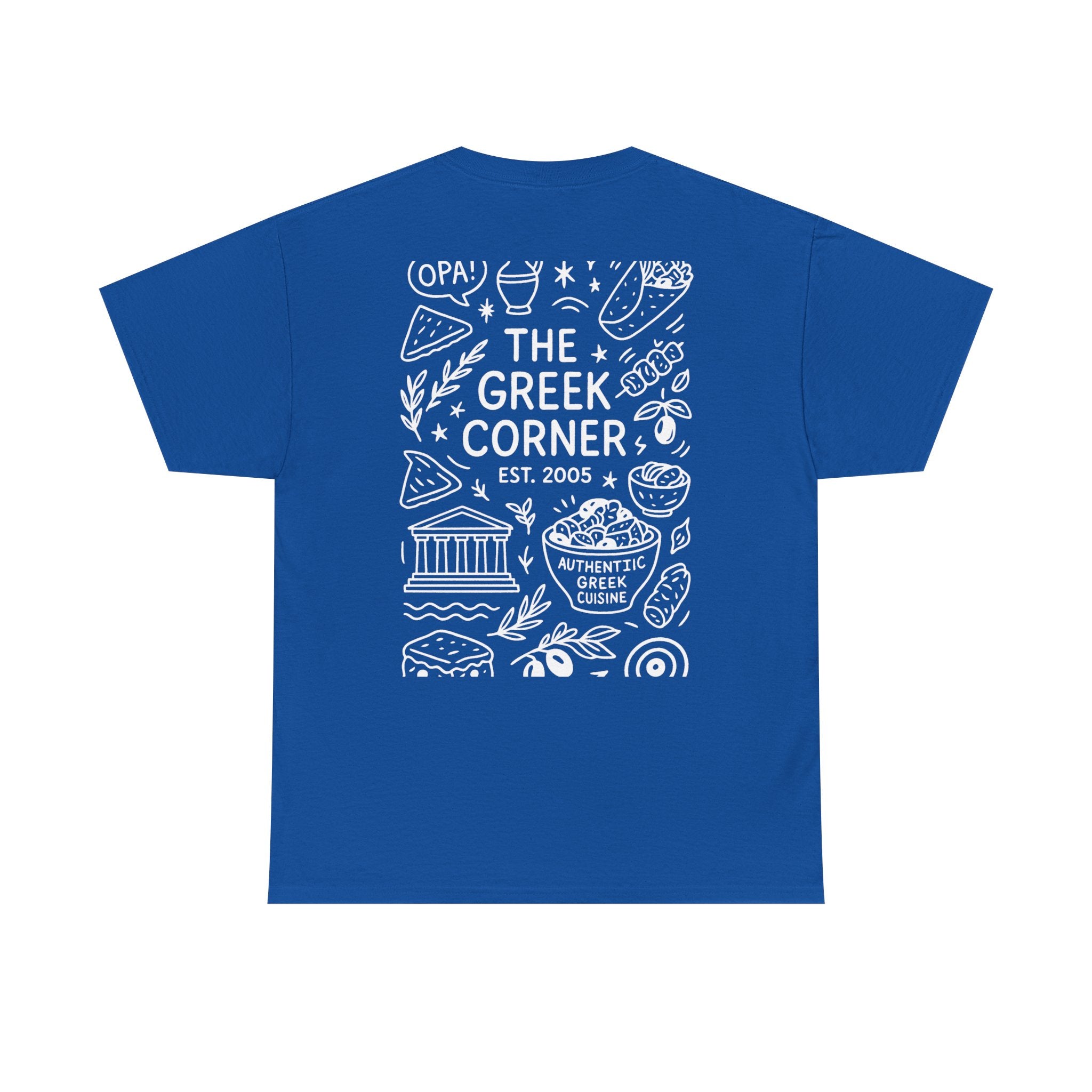 Greek Corner Restaurant Orlando Florida Unisex Tee