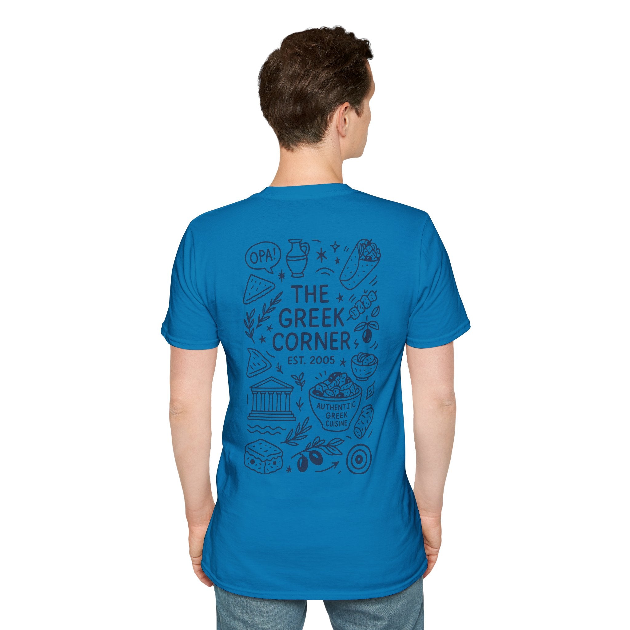 Greek Corner Orlando Doodle T-Shirt