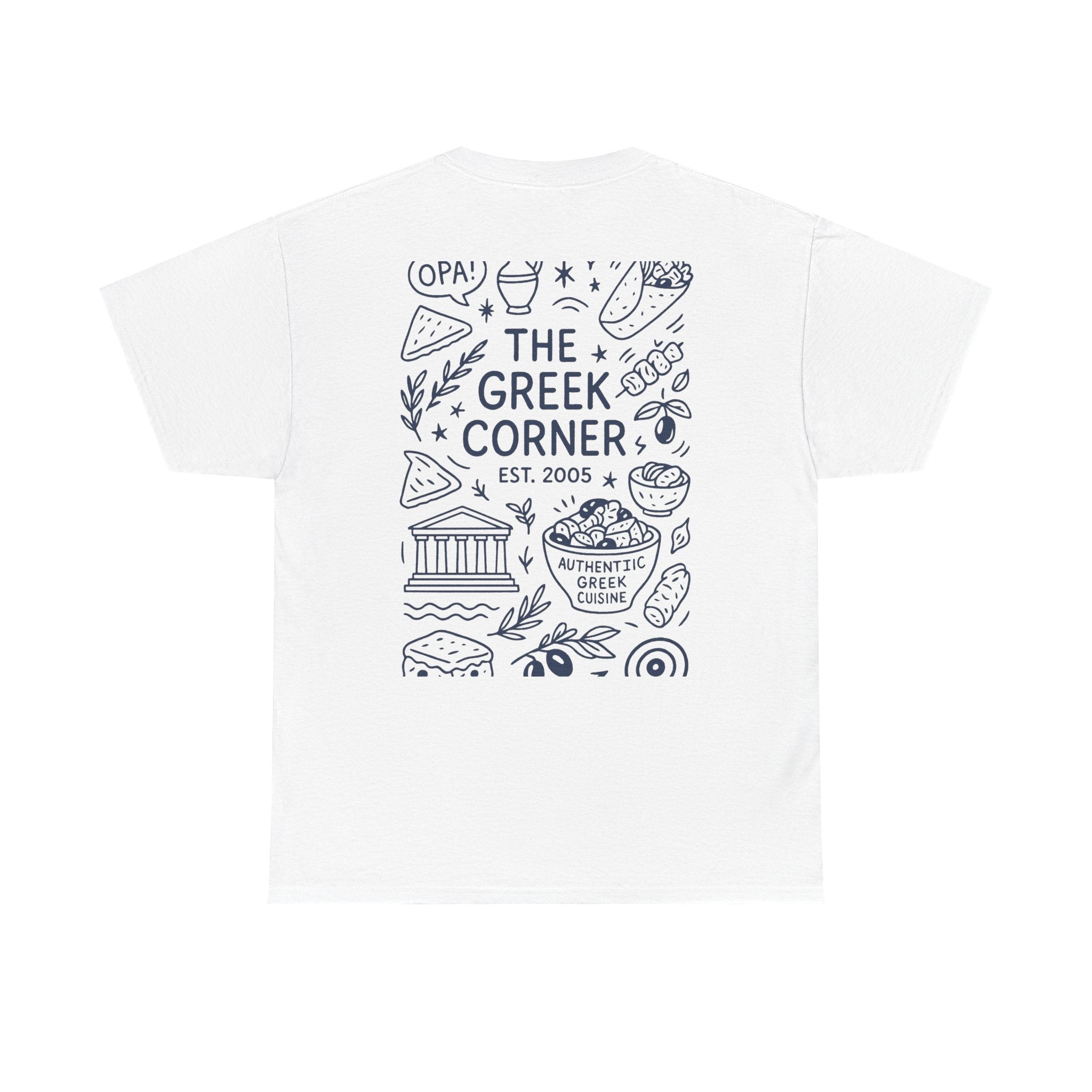 Greek Corner Restaurant Orlando Florida Unisex Tee