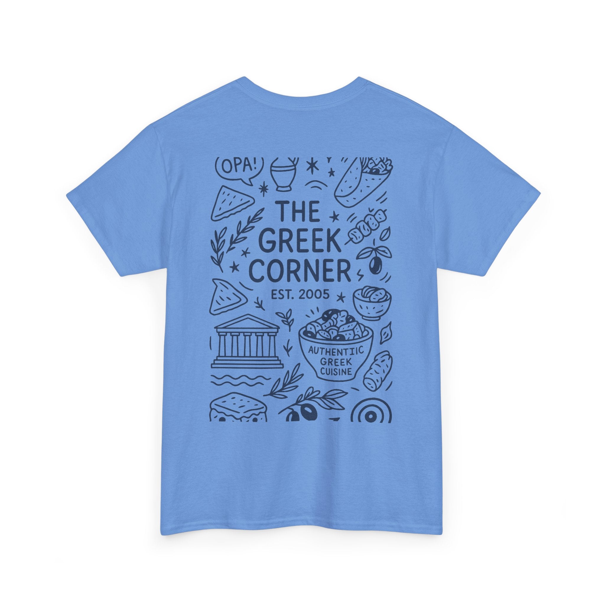 Greek Corner Restaurant Orlando Florida Unisex Tee