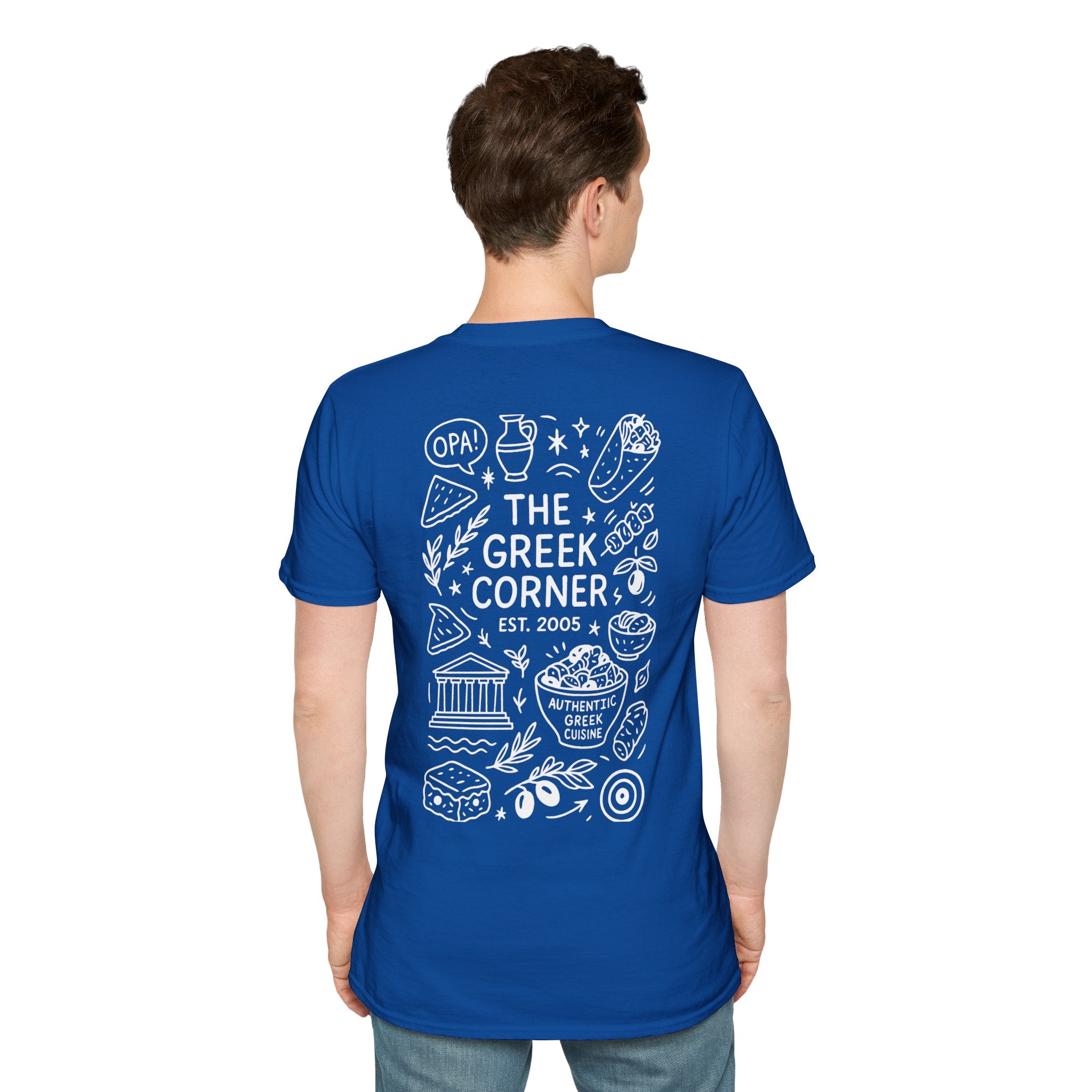 Greek Corner Orlando Doodle T-Shirt
