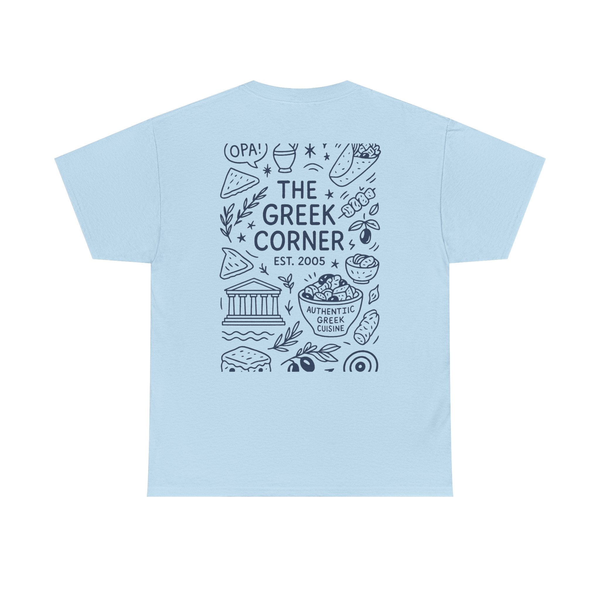 Greek Corner Restaurant Orlando Florida Unisex Tee