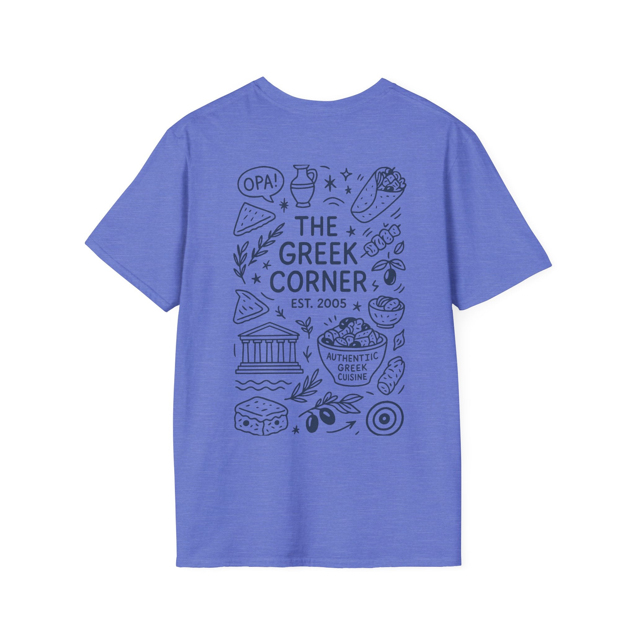 Greek Corner Orlando Doodle T-Shirt