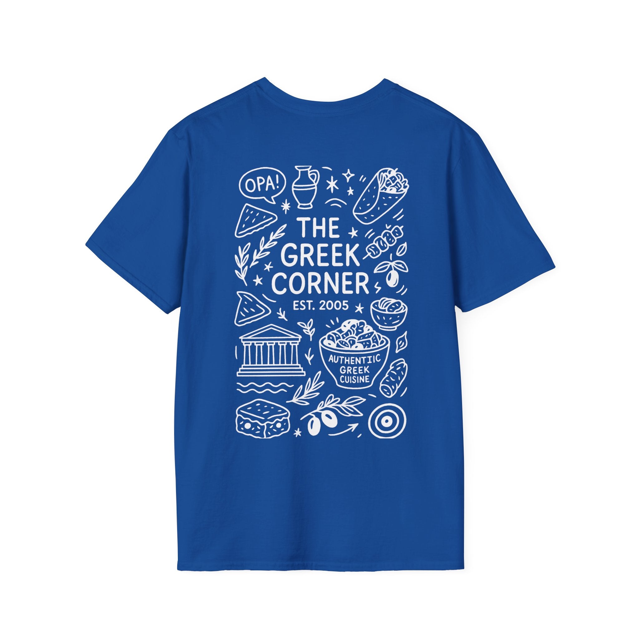 Greek Corner Orlando Doodle T-Shirt