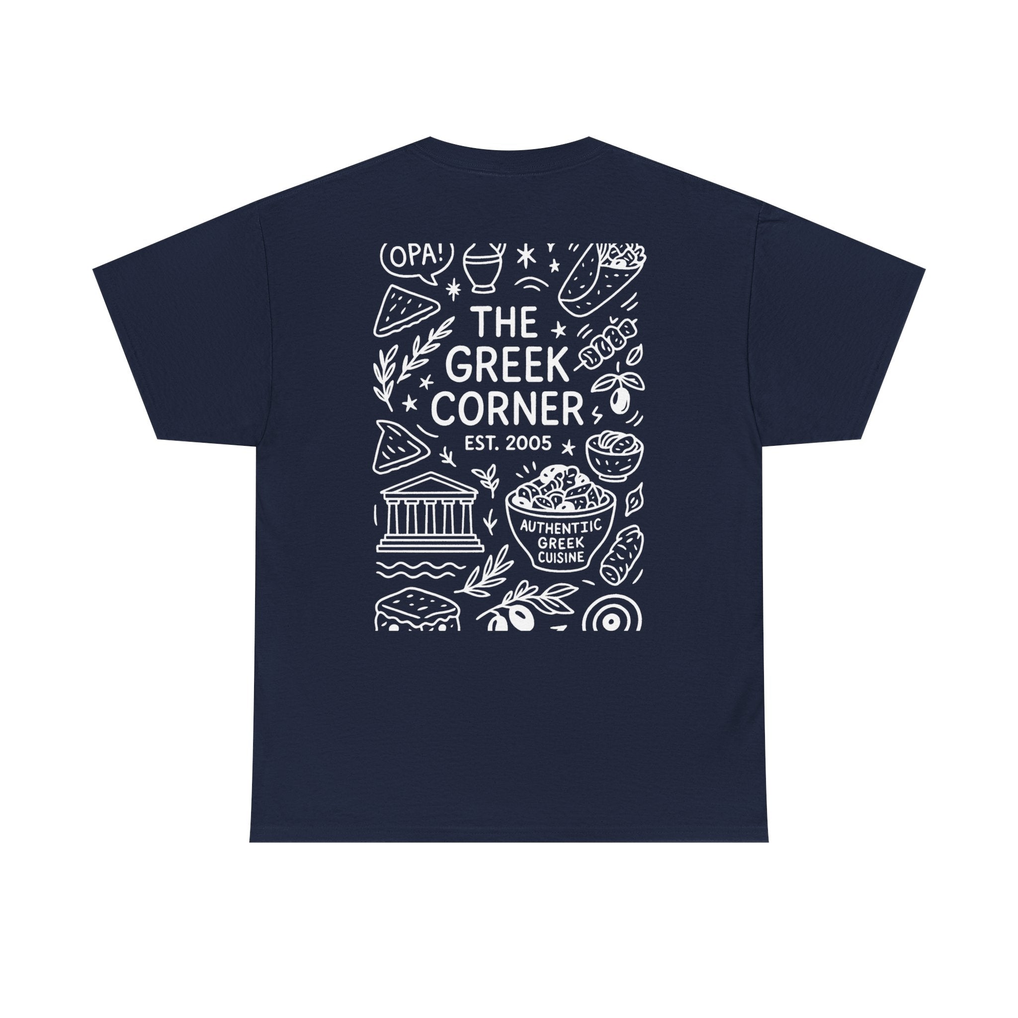 Greek Corner Restaurant Orlando Florida Unisex Tee
