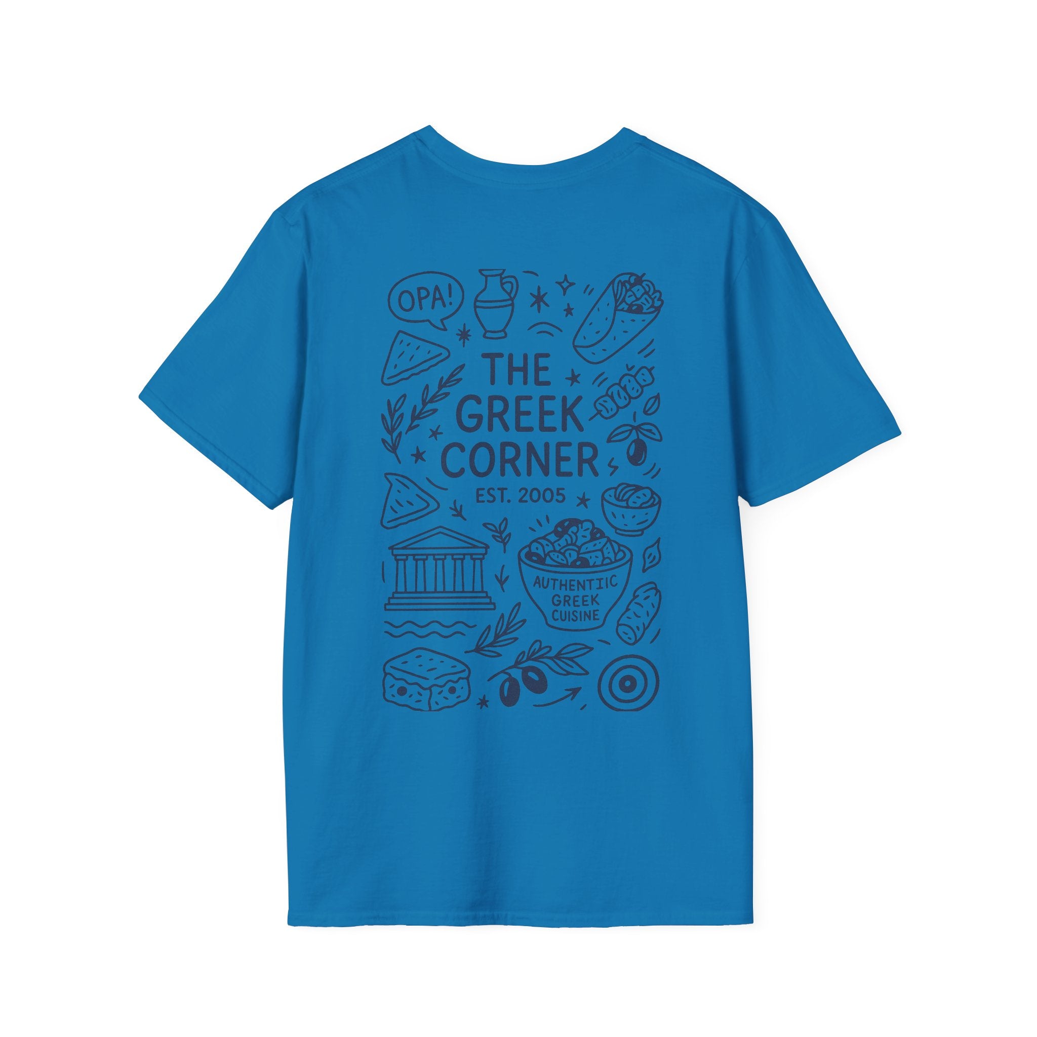 Greek Corner Orlando Doodle T-Shirt
